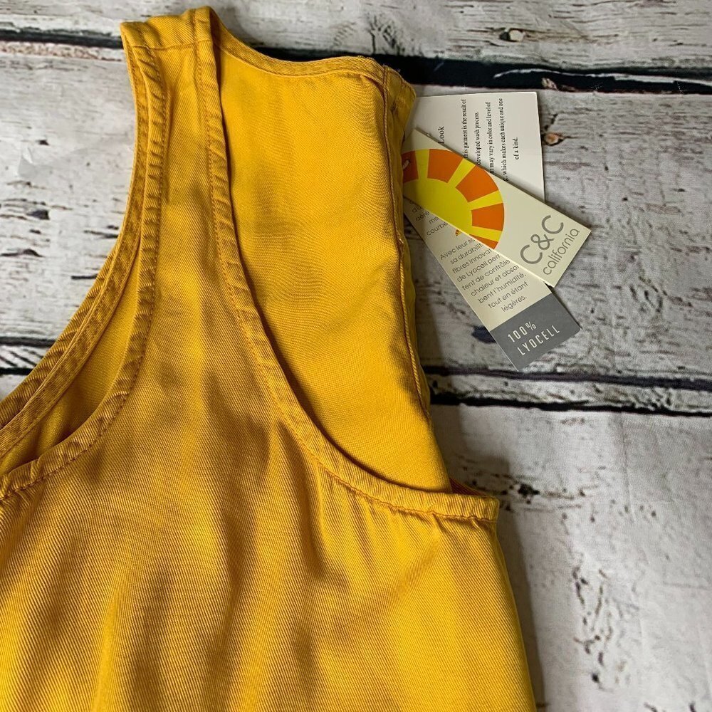NWT C&C California 100% Lyocell Jumpsuit Size XS - Picture 2 of 11